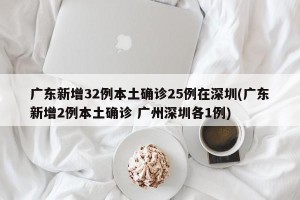 广东新增32例本土确诊25例在深圳(广东新增2例本土确诊 广州深圳各1例)